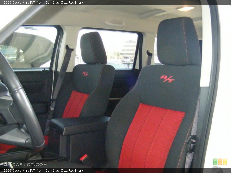Dark Slate Gray/Red Interior Photo for the 2009 Dodge Nitro R/T 4x4 #47204420