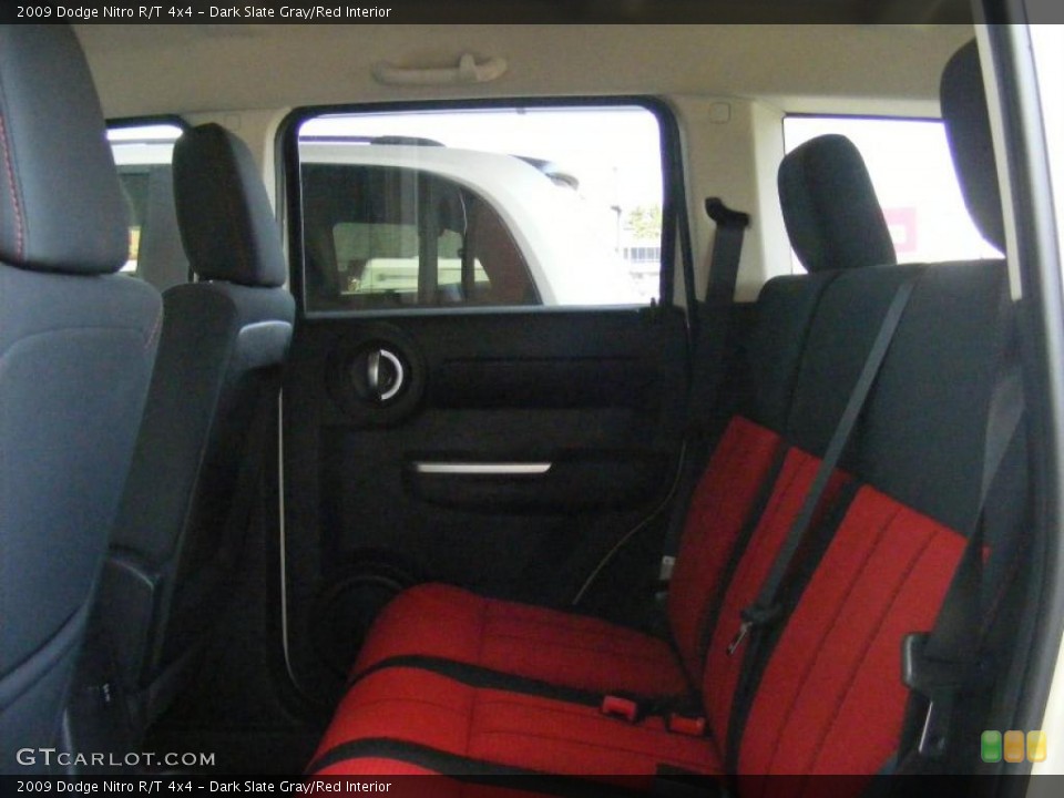 Dark Slate Gray/Red Interior Photo for the 2009 Dodge Nitro R/T 4x4 #47204453