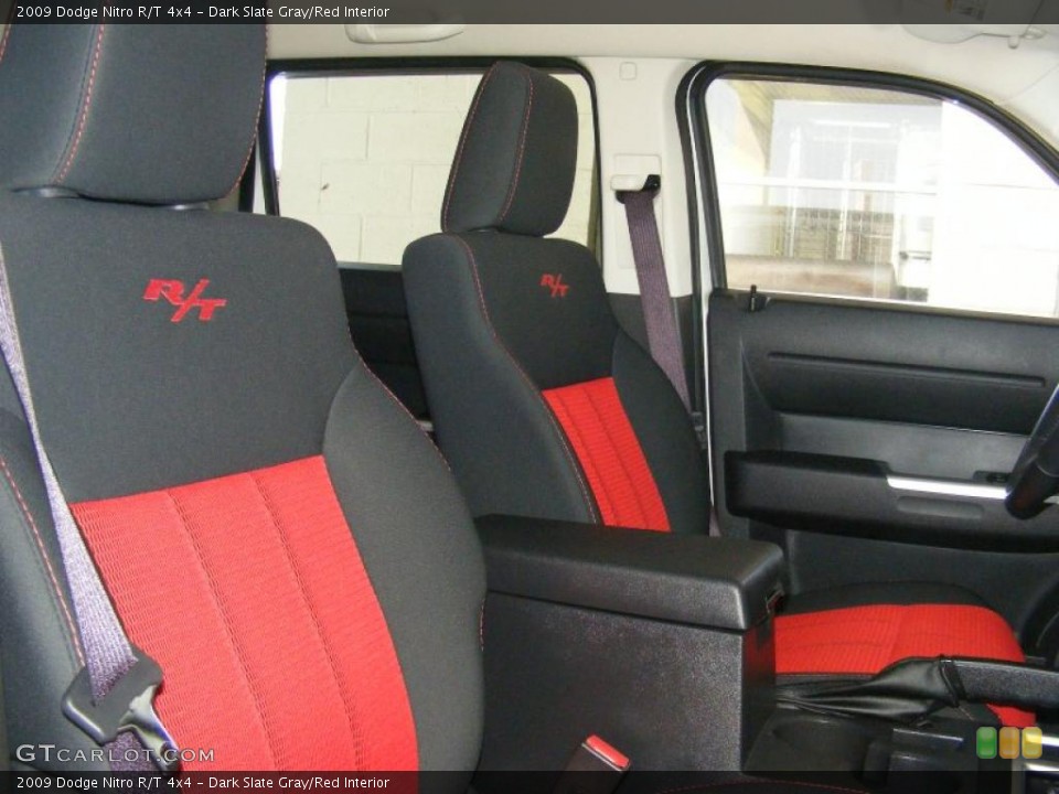 Dark Slate Gray/Red Interior Photo for the 2009 Dodge Nitro R/T 4x4 #47204546
