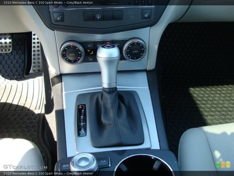 Grey/Black Interior Transmission for the 2010 Mercedes-Benz C 300 Sport 4Matic #47205269