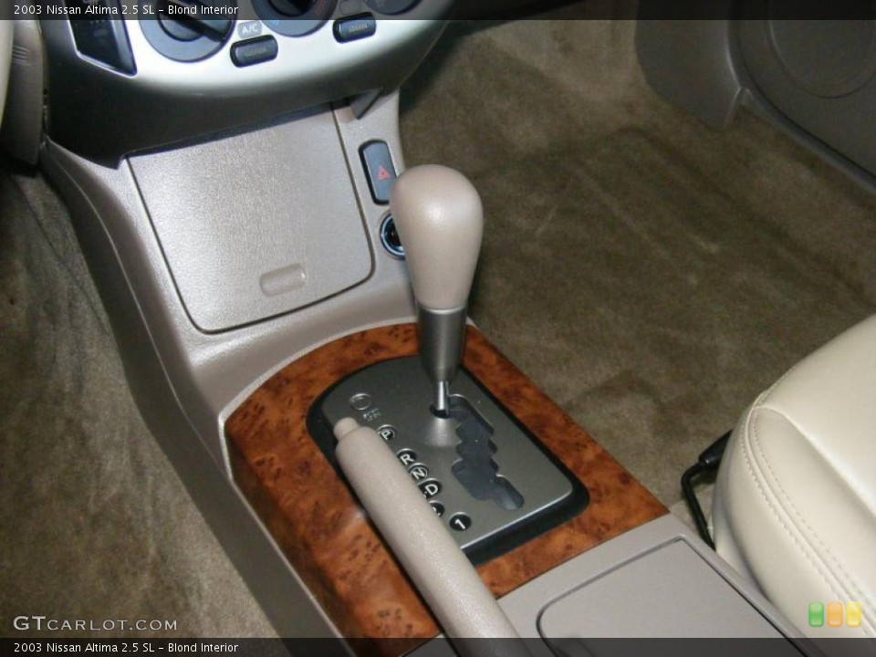 Blond Interior Transmission for the 2003 Nissan Altima 2.5 SL #47205551