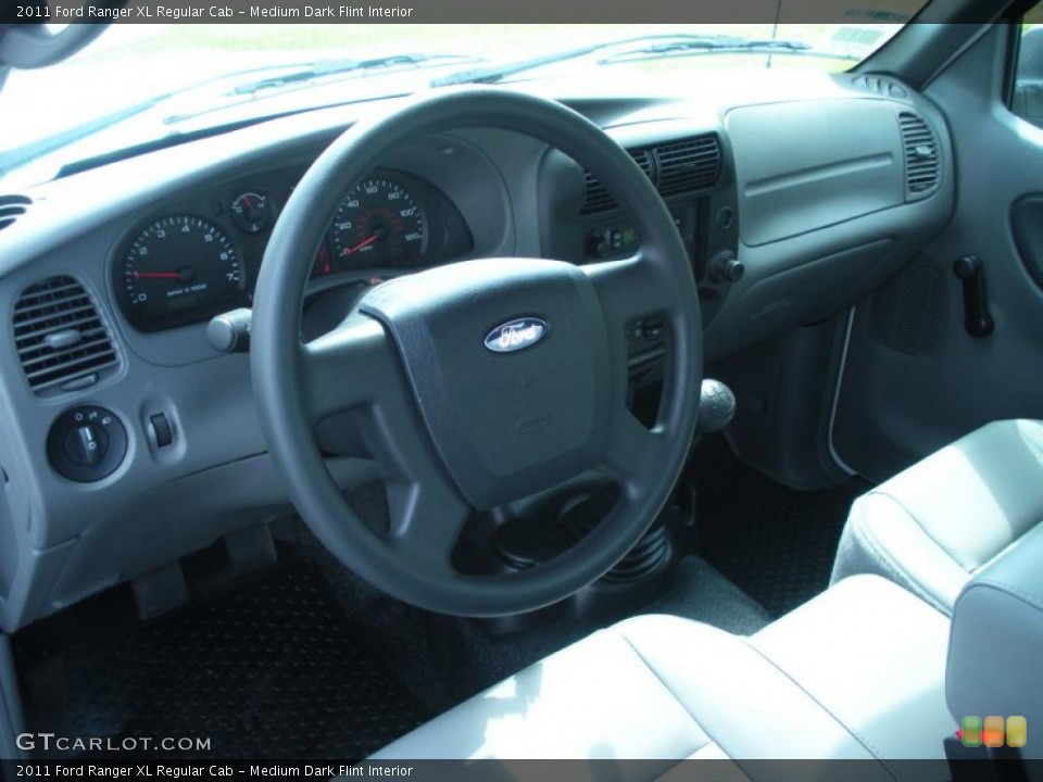 Medium Dark Flint Interior Prime Interior for the 2011 Ford Ranger XL Regular Cab #47205590