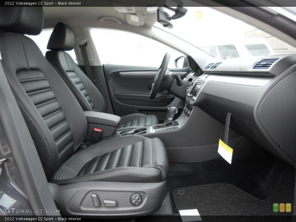 Black Interior Photo for the 2012 Volkswagen CC Sport #47207504