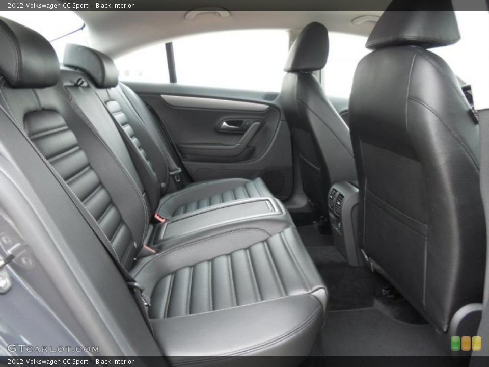 Black Interior Photo for the 2012 Volkswagen CC Sport #47207516