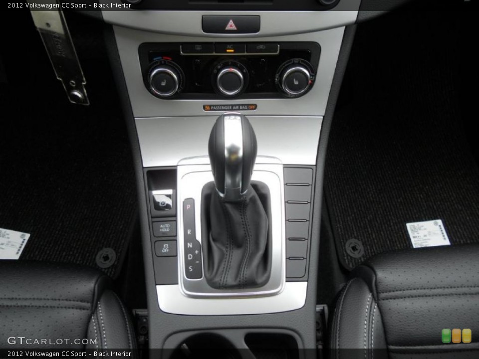 Black Interior Transmission for the 2012 Volkswagen CC Sport #47207576