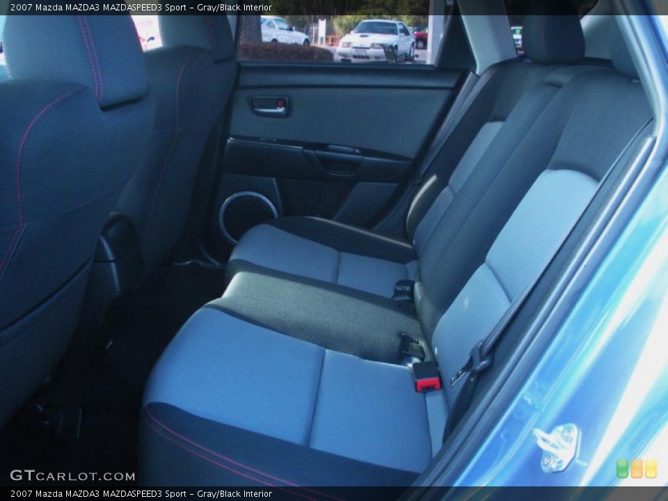 Gray/Black Interior Photo for the 2007 Mazda MAZDA3 MAZDASPEED3 Sport #47208278