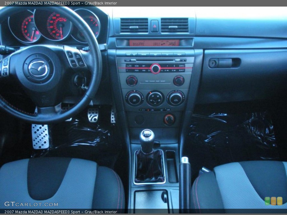 Gray/Black Interior Dashboard for the 2007 Mazda MAZDA3 MAZDASPEED3 Sport #47208347