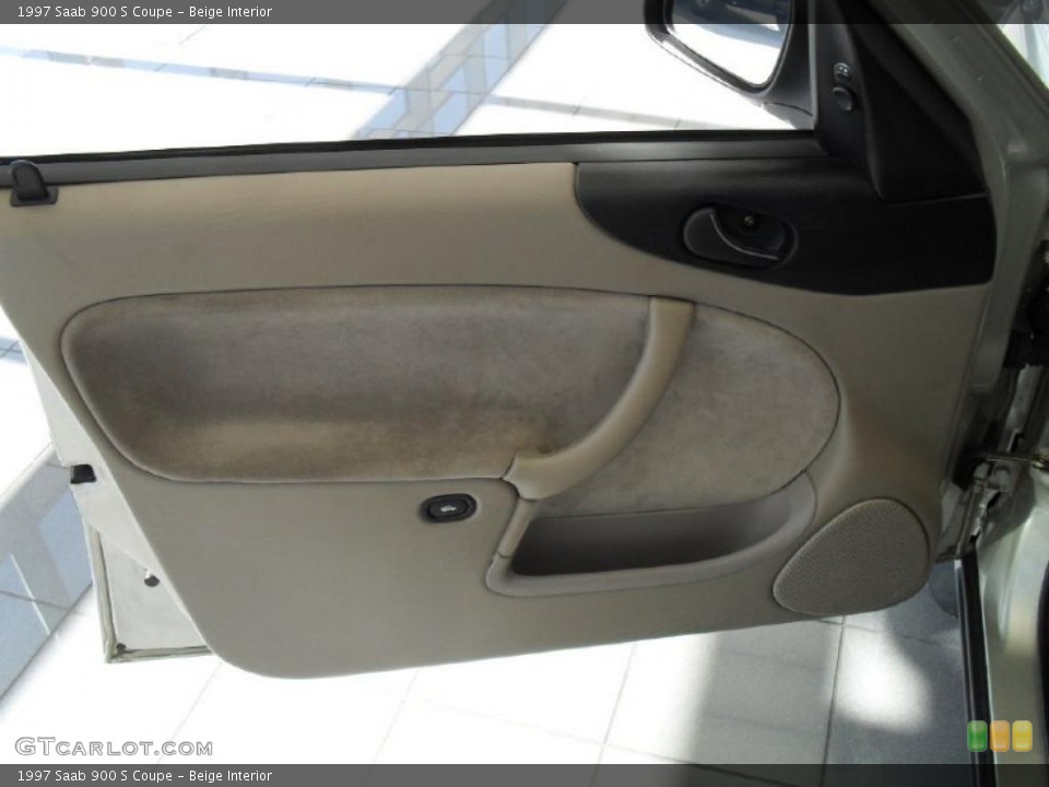 Beige Interior Door Panel for the 1997 Saab 900 S Coupe #47208668