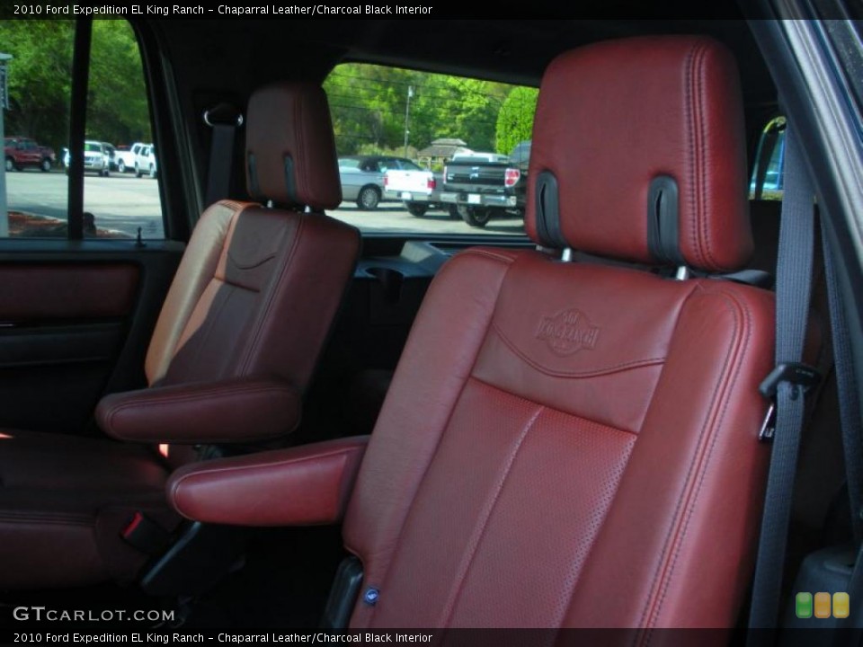 Chaparral Leather/Charcoal Black Interior Photo for the 2010 Ford Expedition EL King Ranch #47209127