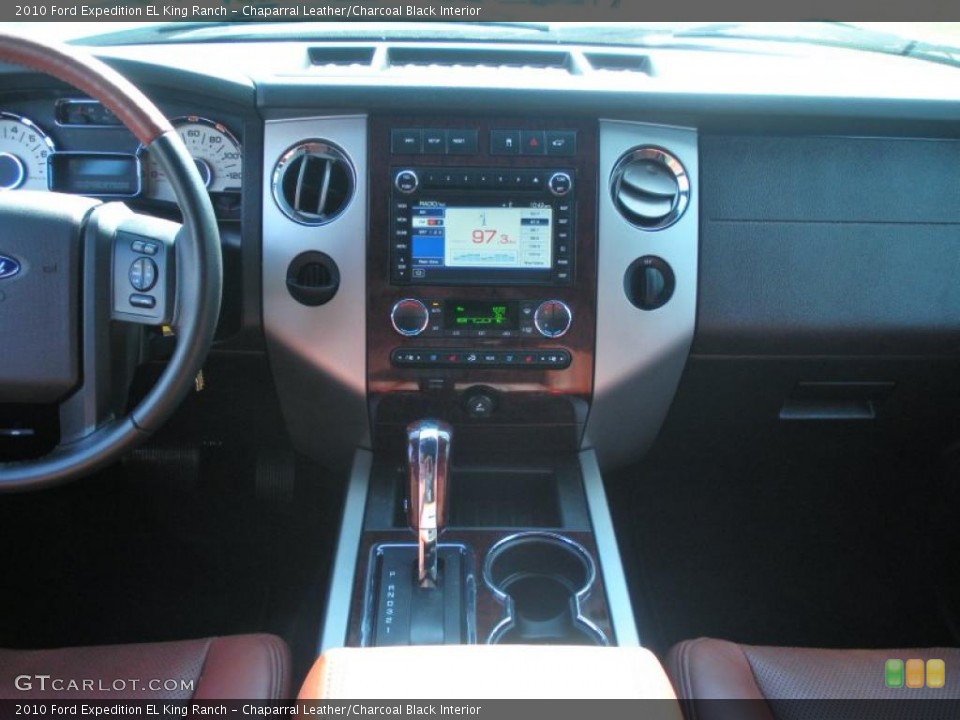 Chaparral Leather/Charcoal Black Interior Controls for the 2010 Ford Expedition EL King Ranch #47209217