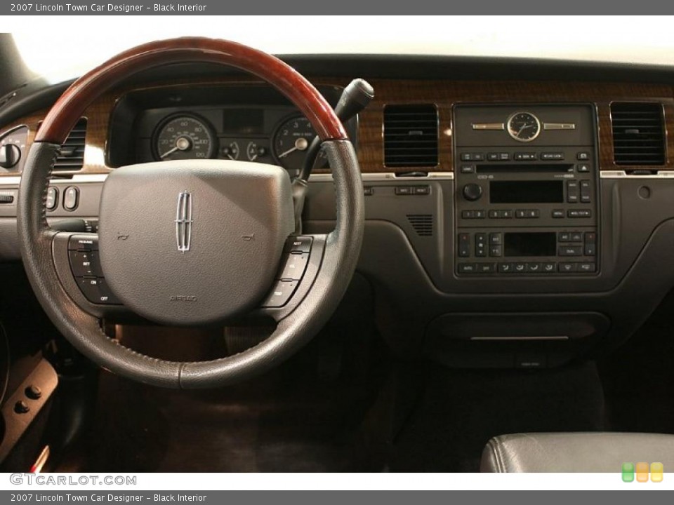 Black Interior Dashboard for the 2007 Lincoln Town Car Designer #47209562