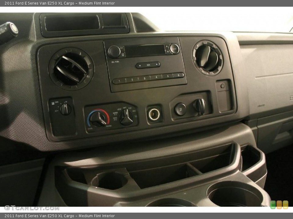 Medium Flint Interior Controls for the 2011 Ford E Series Van E250 XL Cargo #47209742