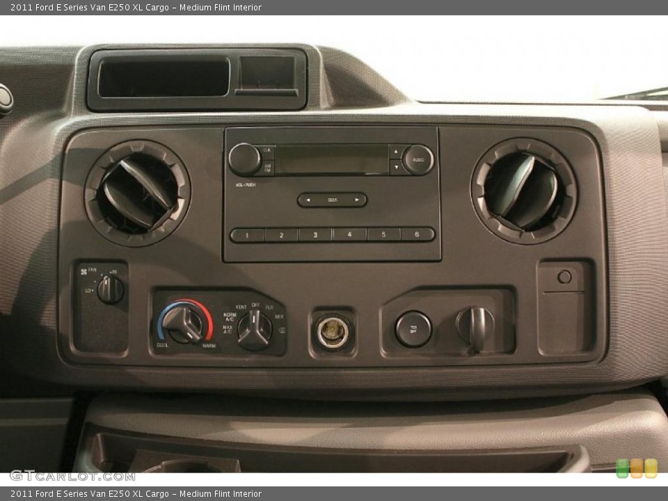 Medium Flint Interior Controls for the 2011 Ford E Series Van E250 XL Cargo #47209835