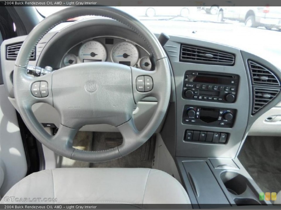 Light Gray Interior Dashboard for the 2004 Buick Rendezvous CXL AWD #47209853