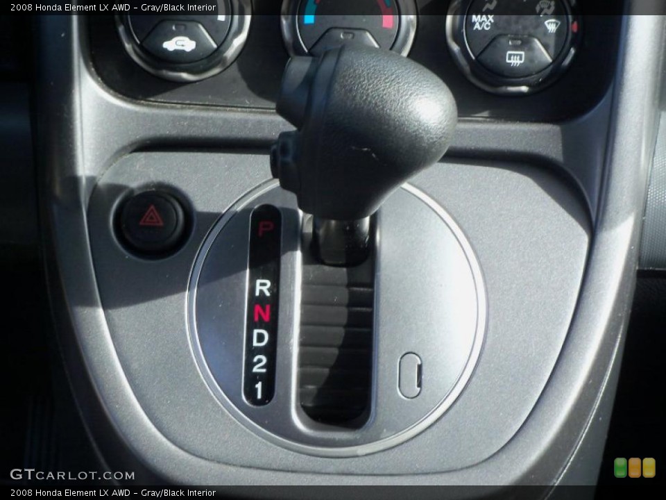 Gray/Black Interior Transmission for the 2008 Honda Element LX AWD #47210429