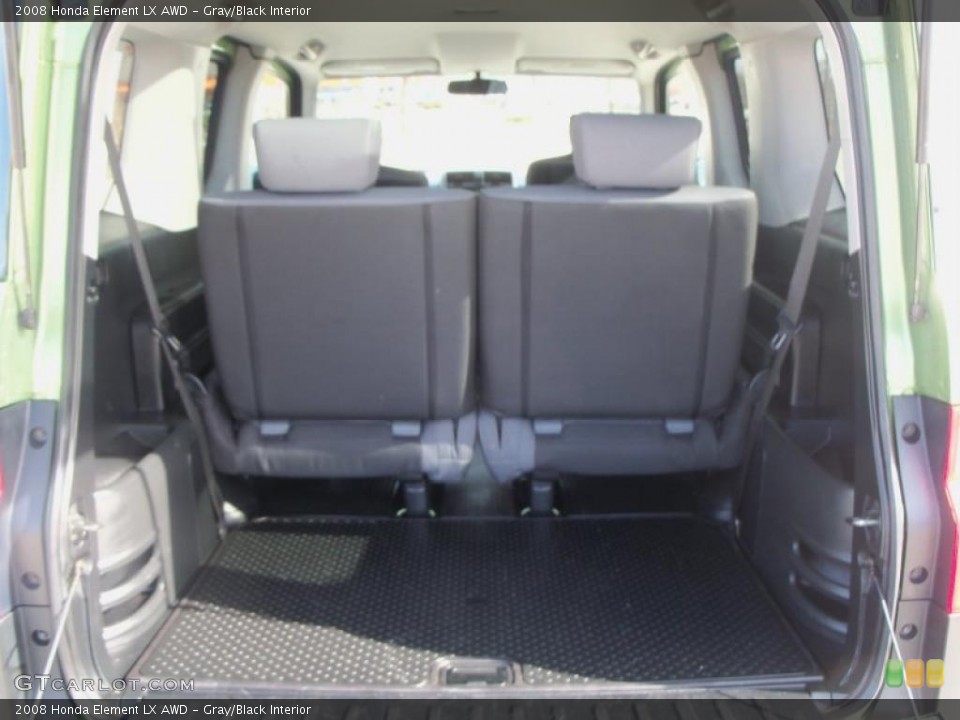 Gray/Black Interior Trunk for the 2008 Honda Element LX AWD #47210462