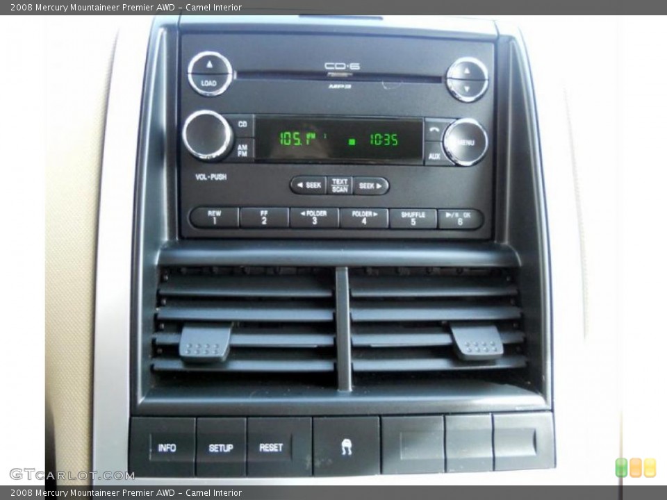 Camel Interior Controls for the 2008 Mercury Mountaineer Premier AWD #47210681