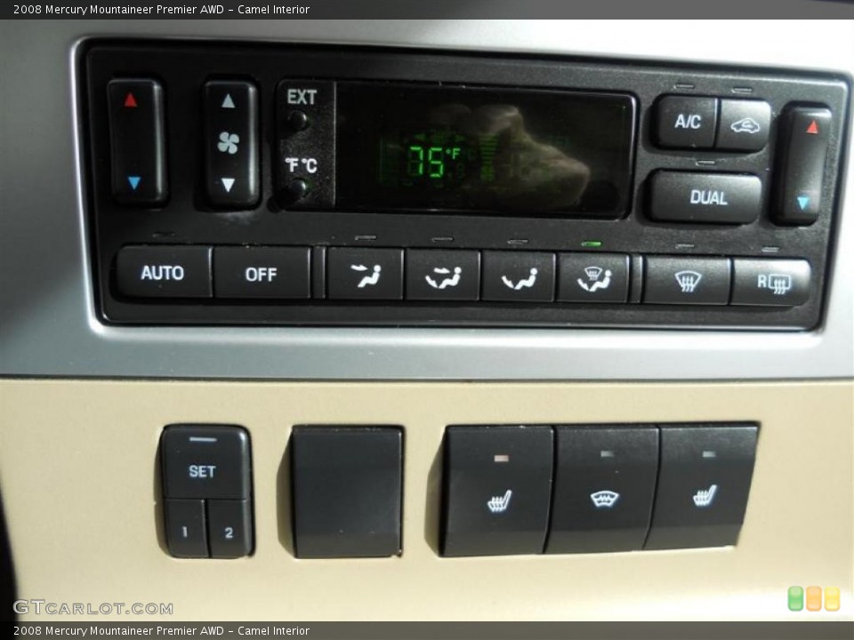Camel Interior Controls for the 2008 Mercury Mountaineer Premier AWD #47210696