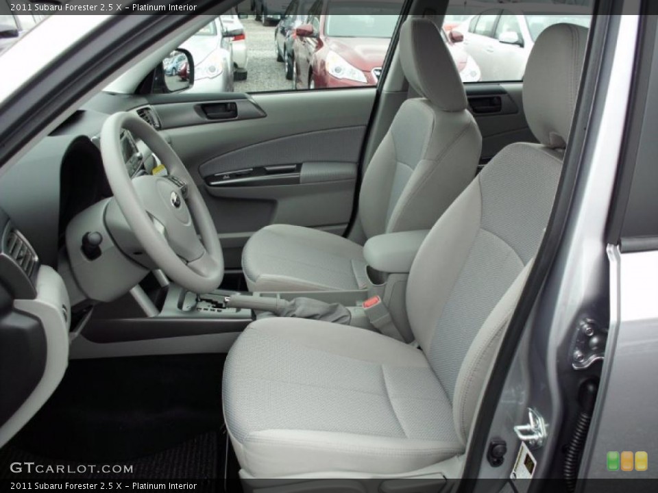Platinum Interior Photo for the 2011 Subaru Forester 2.5 X #47211680