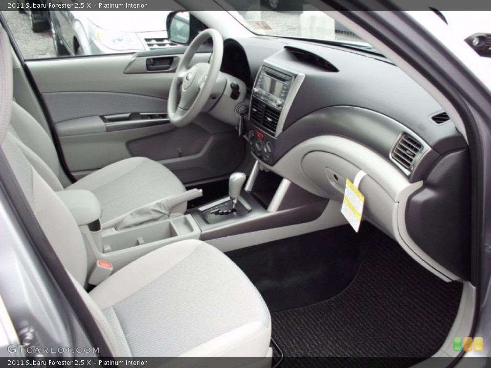 Platinum Interior Photo for the 2011 Subaru Forester 2.5 X #47211728