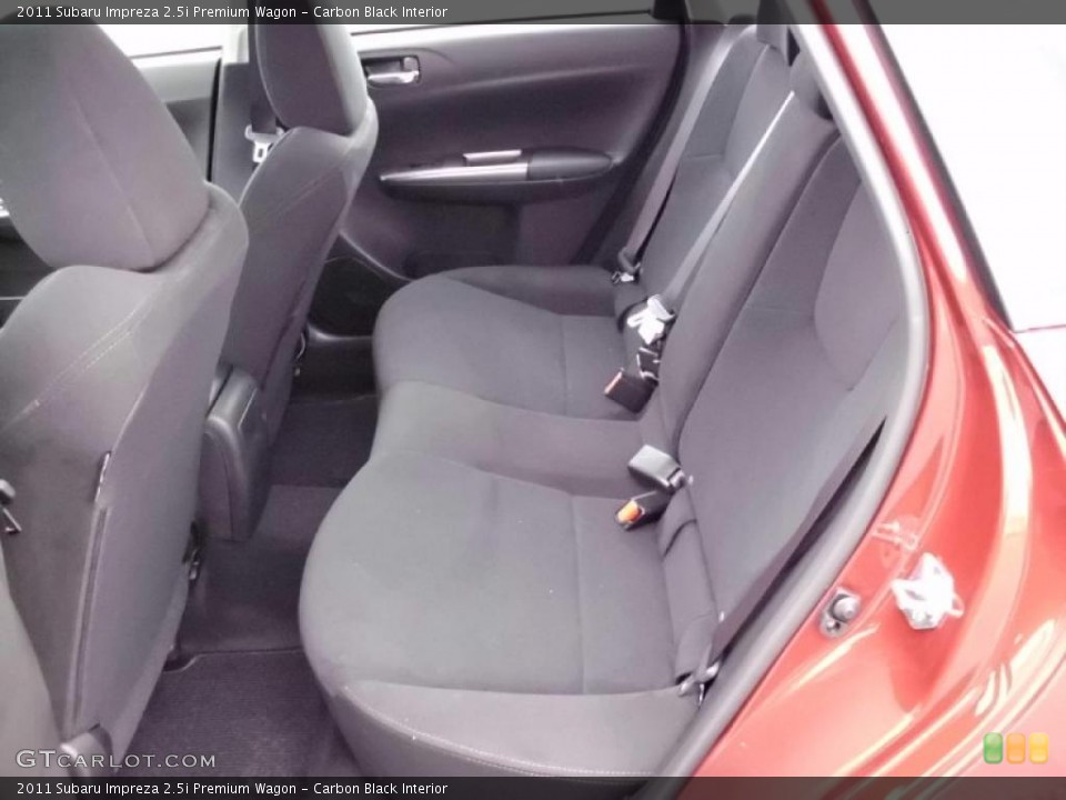 Carbon Black Interior Photo for the 2011 Subaru Impreza 2.5i Premium Wagon #47212019