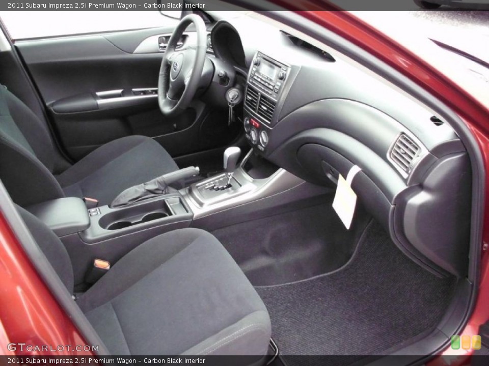 Carbon Black Interior Photo for the 2011 Subaru Impreza 2.5i Premium Wagon #47212031