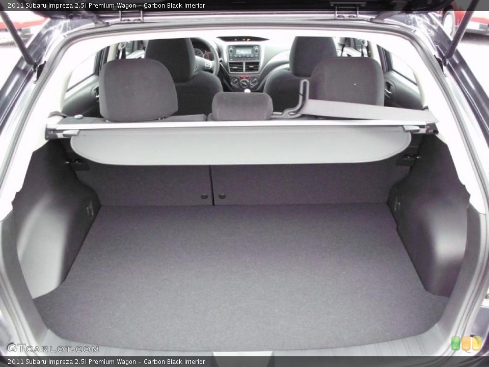 Carbon Black Interior Trunk for the 2011 Subaru Impreza 2.5i Premium Wagon #47212337