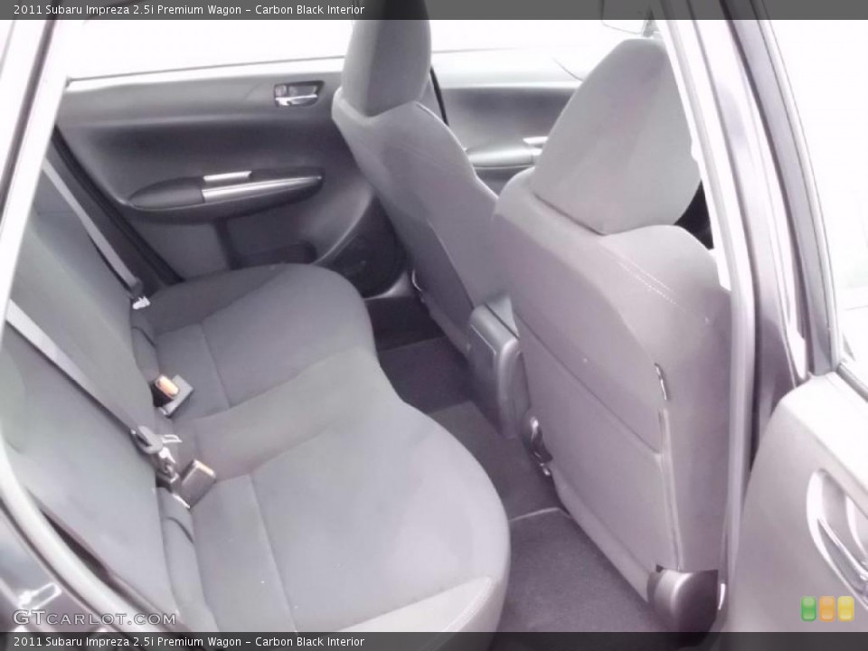 Carbon Black Interior Photo for the 2011 Subaru Impreza 2.5i Premium Wagon #47212349