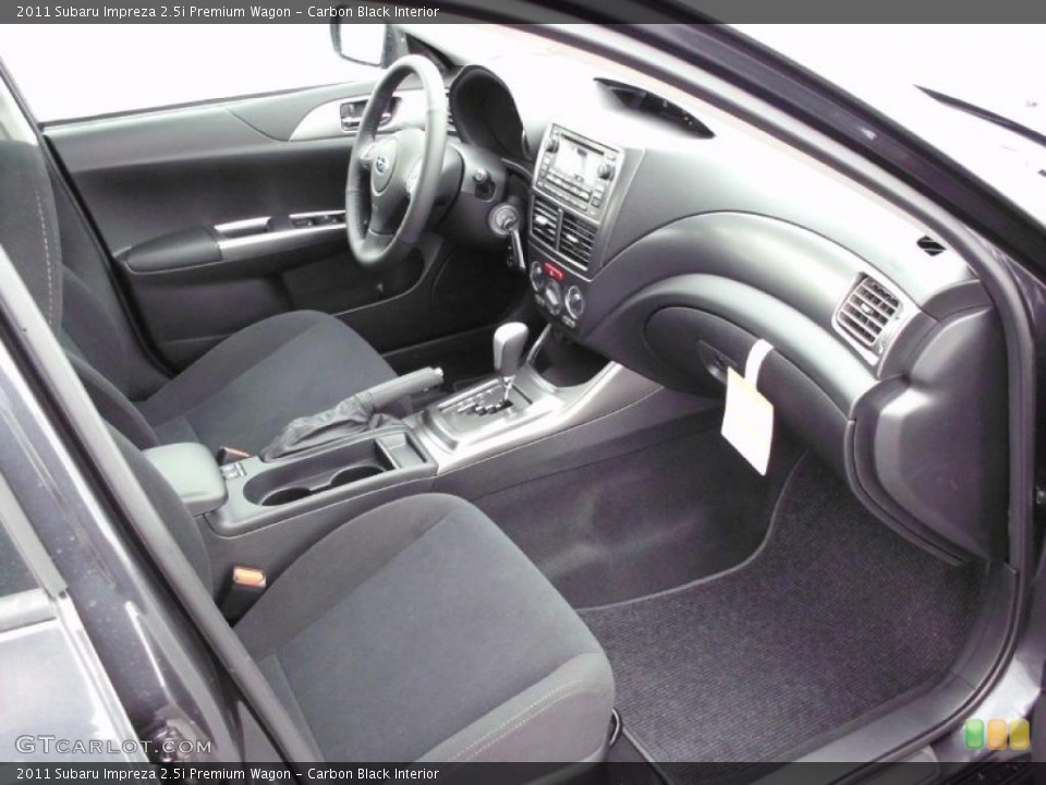 Carbon Black Interior Photo for the 2011 Subaru Impreza 2.5i Premium Wagon #47212517
