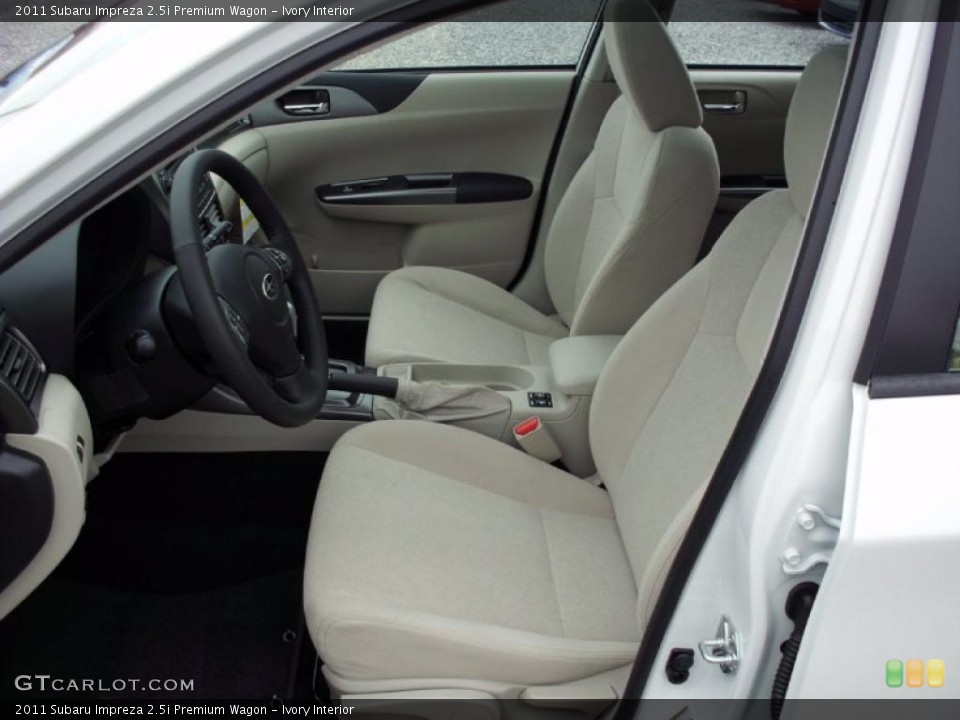 Ivory Interior Photo for the 2011 Subaru Impreza 2.5i Premium Wagon #47212607