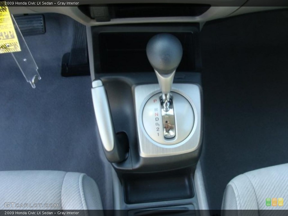 Gray Interior Transmission for the 2009 Honda Civic LX Sedan #47212631