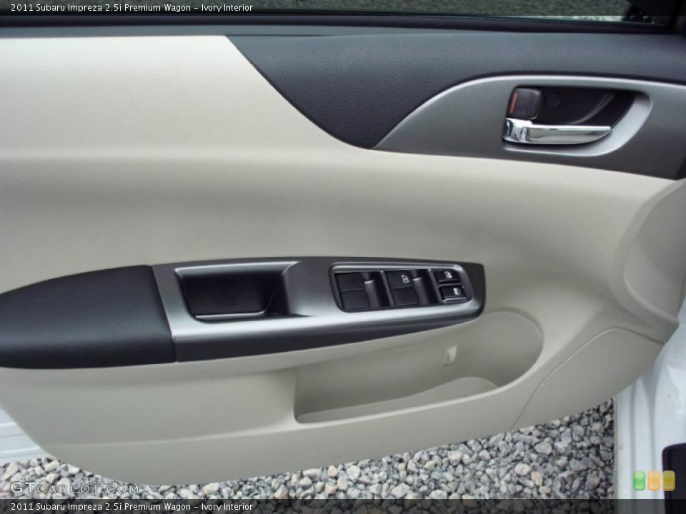 Ivory Interior Door Panel for the 2011 Subaru Impreza 2.5i Premium Wagon #47212781
