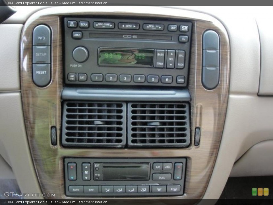 Medium Parchment Interior Controls for the 2004 Ford Explorer Eddie Bauer #47213327