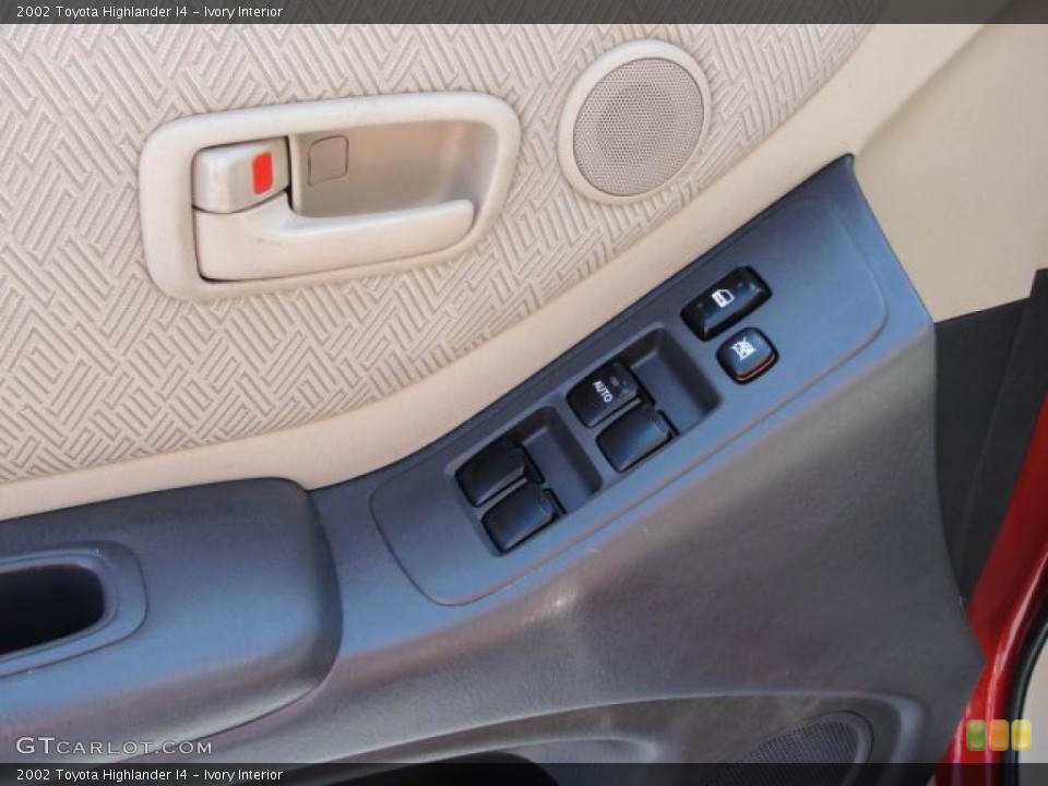 Ivory Interior Controls for the 2002 Toyota Highlander I4 #47214017