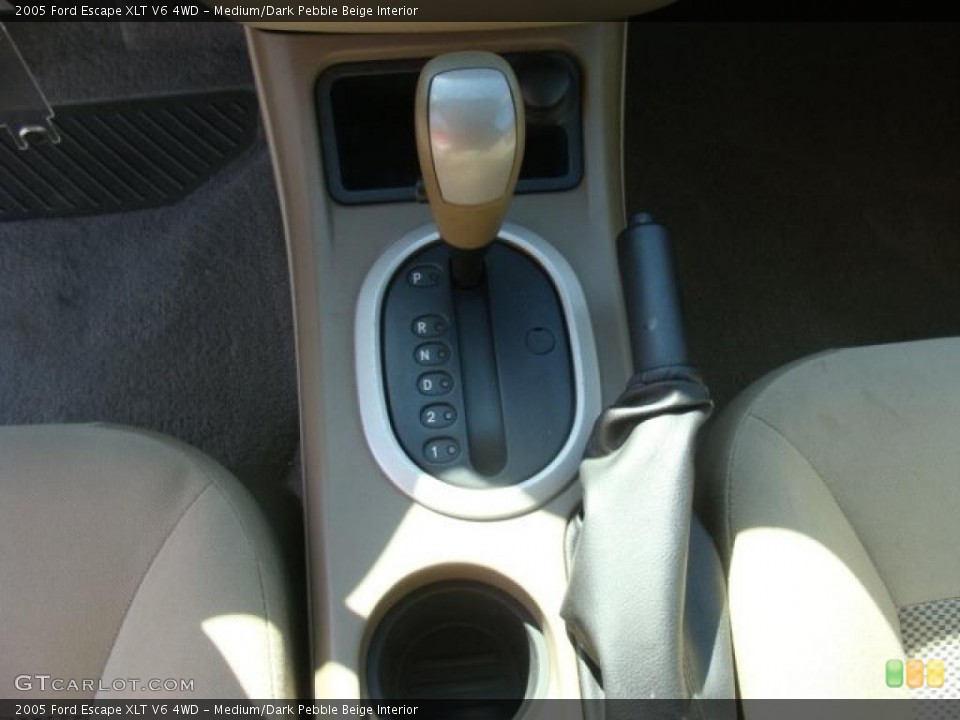 Medium/Dark Pebble Beige Interior Transmission for the 2005 Ford Escape XLT V6 4WD #47214527