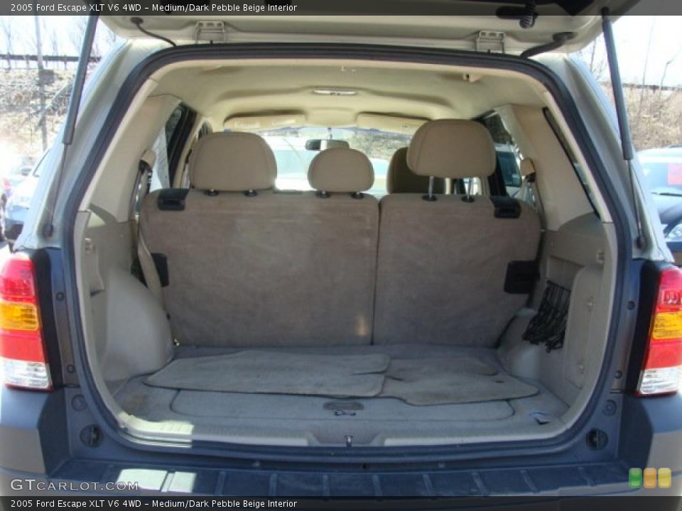 Medium/Dark Pebble Beige Interior Trunk for the 2005 Ford Escape XLT V6 4WD #47214557