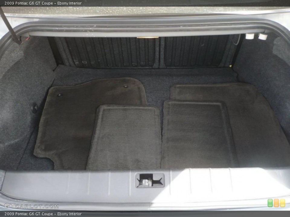 Ebony Interior Trunk for the 2009 Pontiac G6 GT Coupe #47215211