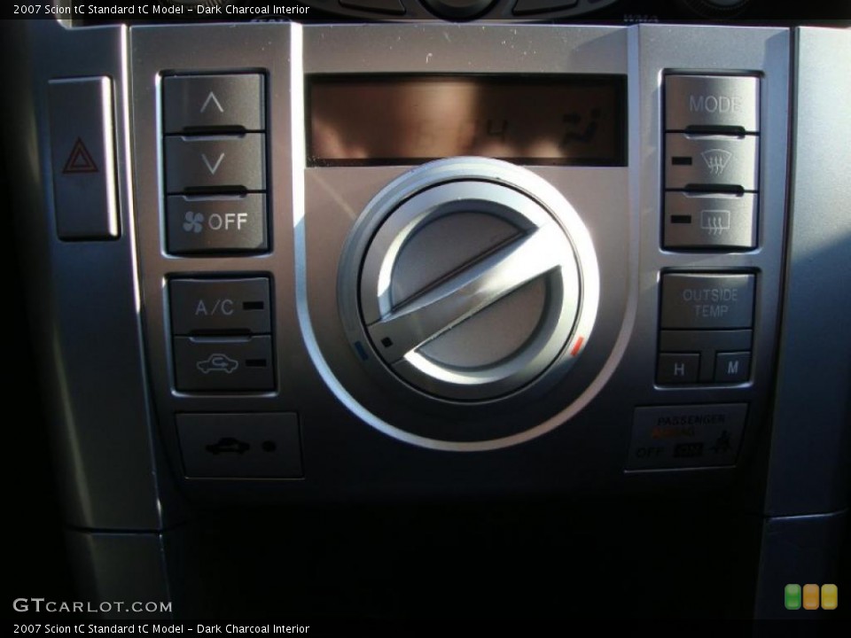 Dark Charcoal Interior Controls for the 2007 Scion tC  #47217374