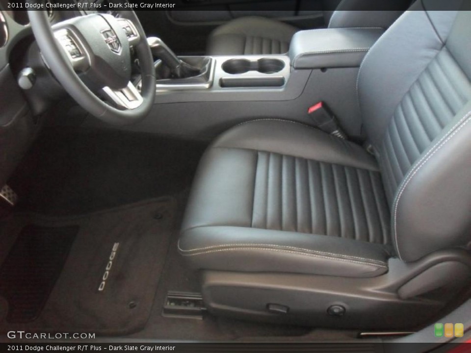 Dark Slate Gray Interior Photo for the 2011 Dodge Challenger R/T Plus #47217707