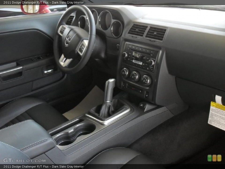 Dark Slate Gray Interior Dashboard for the 2011 Dodge Challenger R/T Plus #47217869