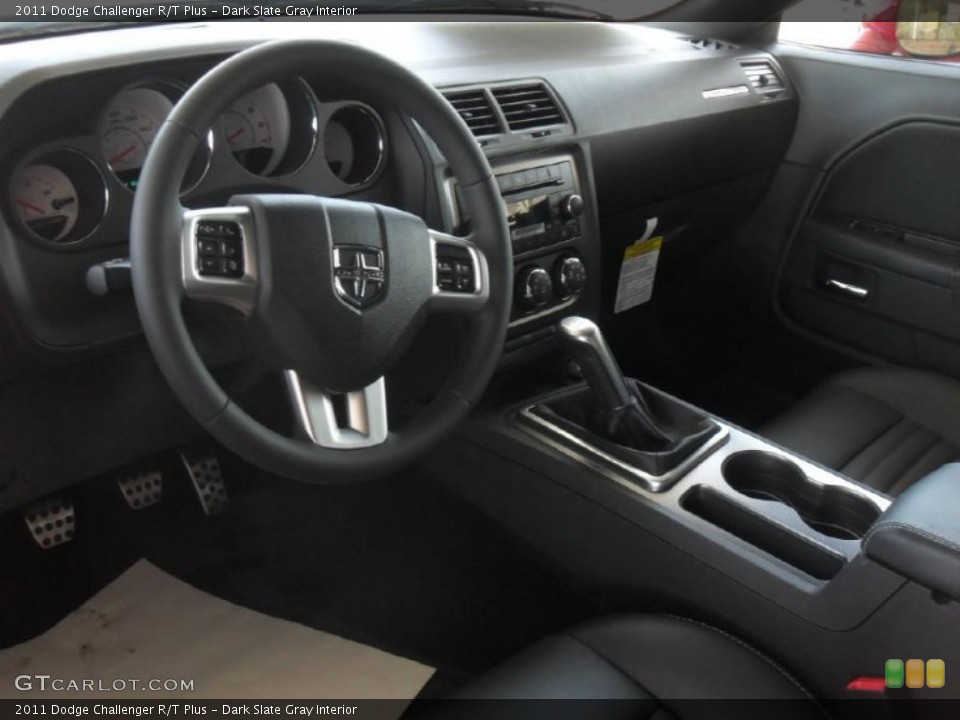 Dark Slate Gray Interior Prime Interior for the 2011 Dodge Challenger R/T Plus #47217968