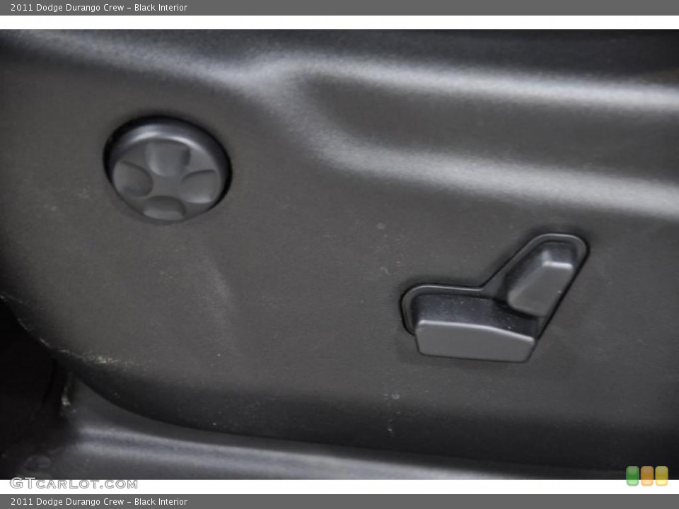 Black Interior Controls for the 2011 Dodge Durango Crew #47217980