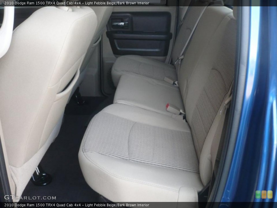 Light Pebble Beige/Bark Brown Interior Photo for the 2010 Dodge Ram 1500 TRX4 Quad Cab 4x4 #47218037
