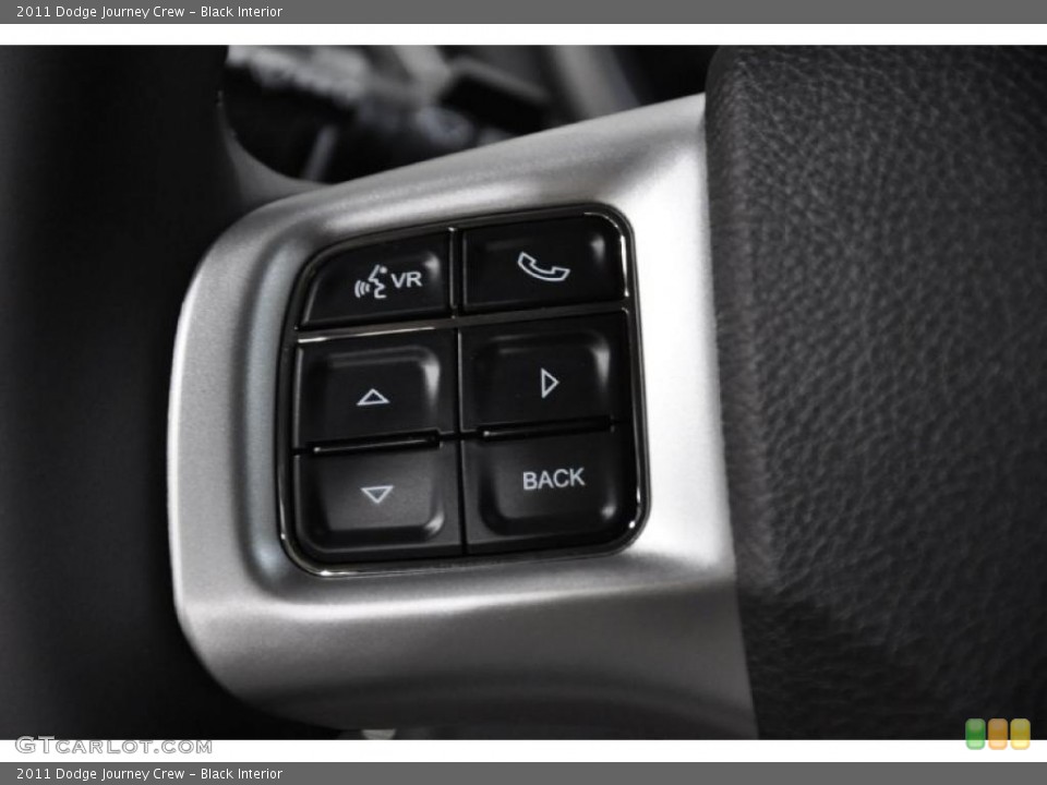Black Interior Controls for the 2011 Dodge Journey Crew #47218276