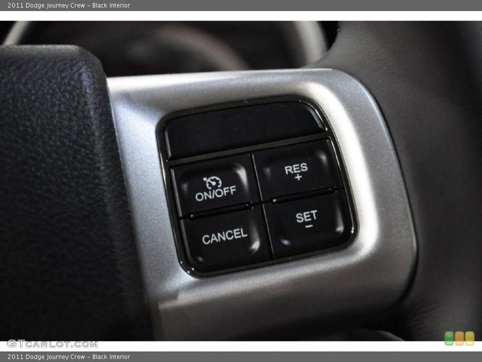 Black Interior Controls for the 2011 Dodge Journey Crew #47218286