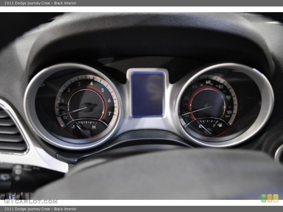 Black Interior Gauges for the 2011 Dodge Journey Crew #47218325