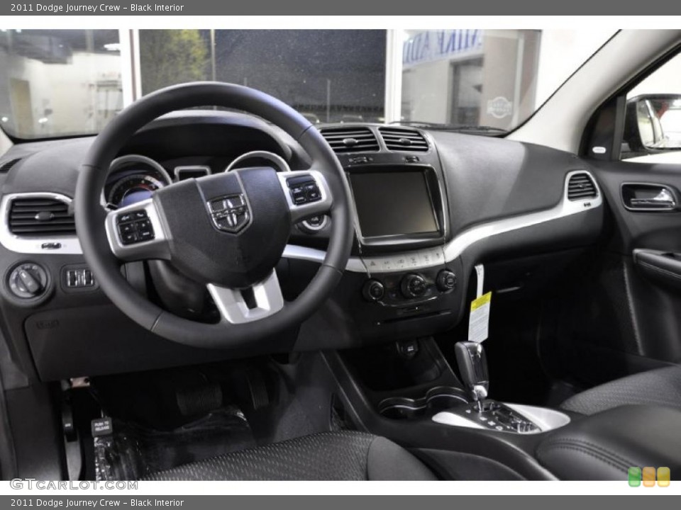 Black Interior Dashboard for the 2011 Dodge Journey Crew #47218389