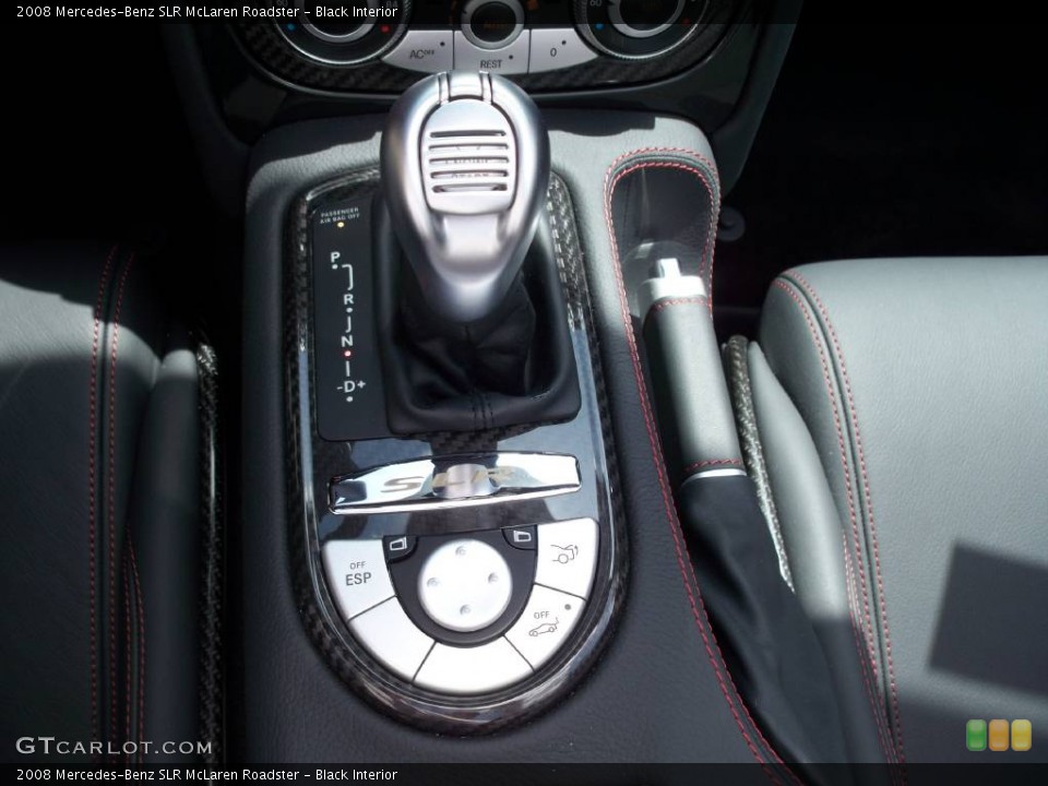Black Interior Transmission for the 2008 Mercedes-Benz SLR McLaren Roadster #472185