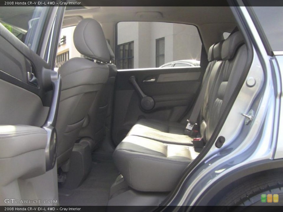 Gray Interior Photo for the 2008 Honda CR-V EX-L 4WD #47219183
