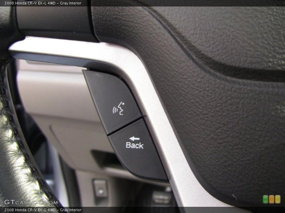 Gray Interior Controls for the 2008 Honda CR-V EX-L 4WD #47219234
